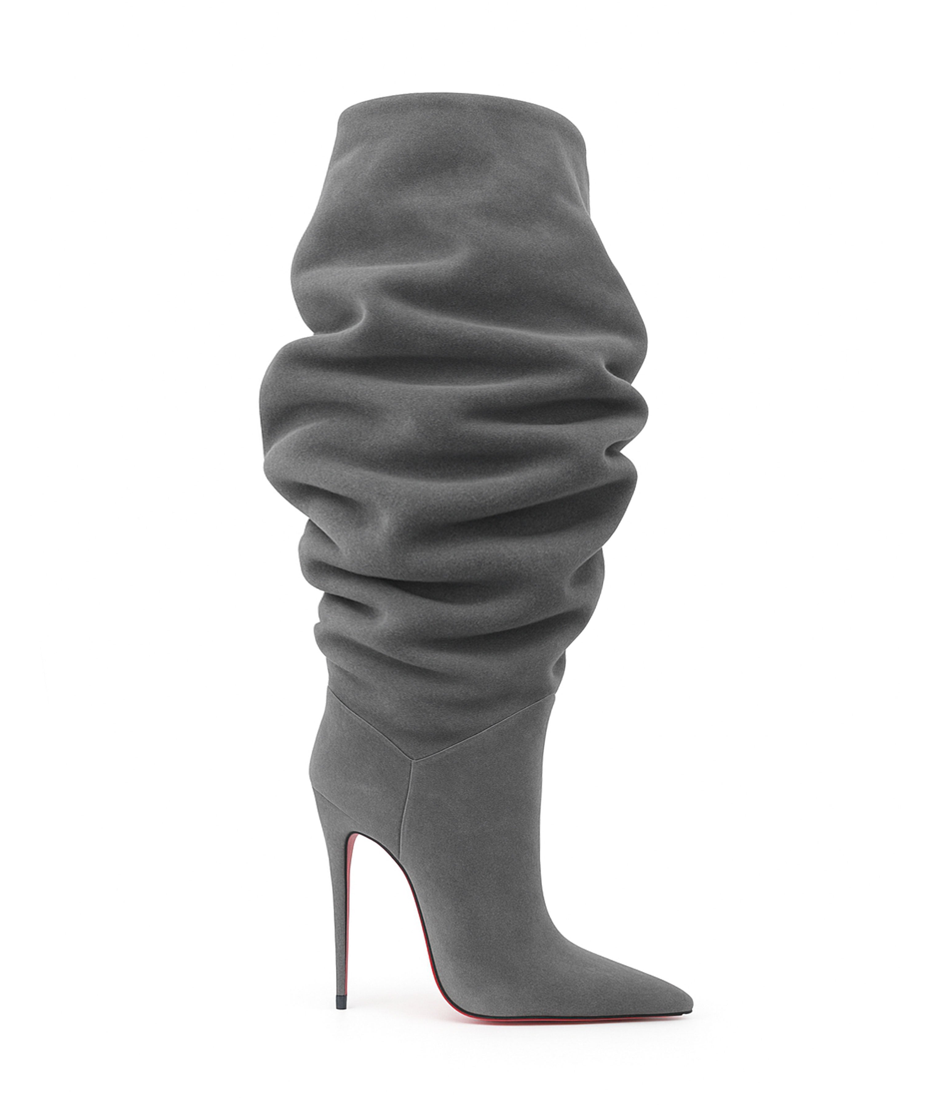Draccon 120 Gray Suede