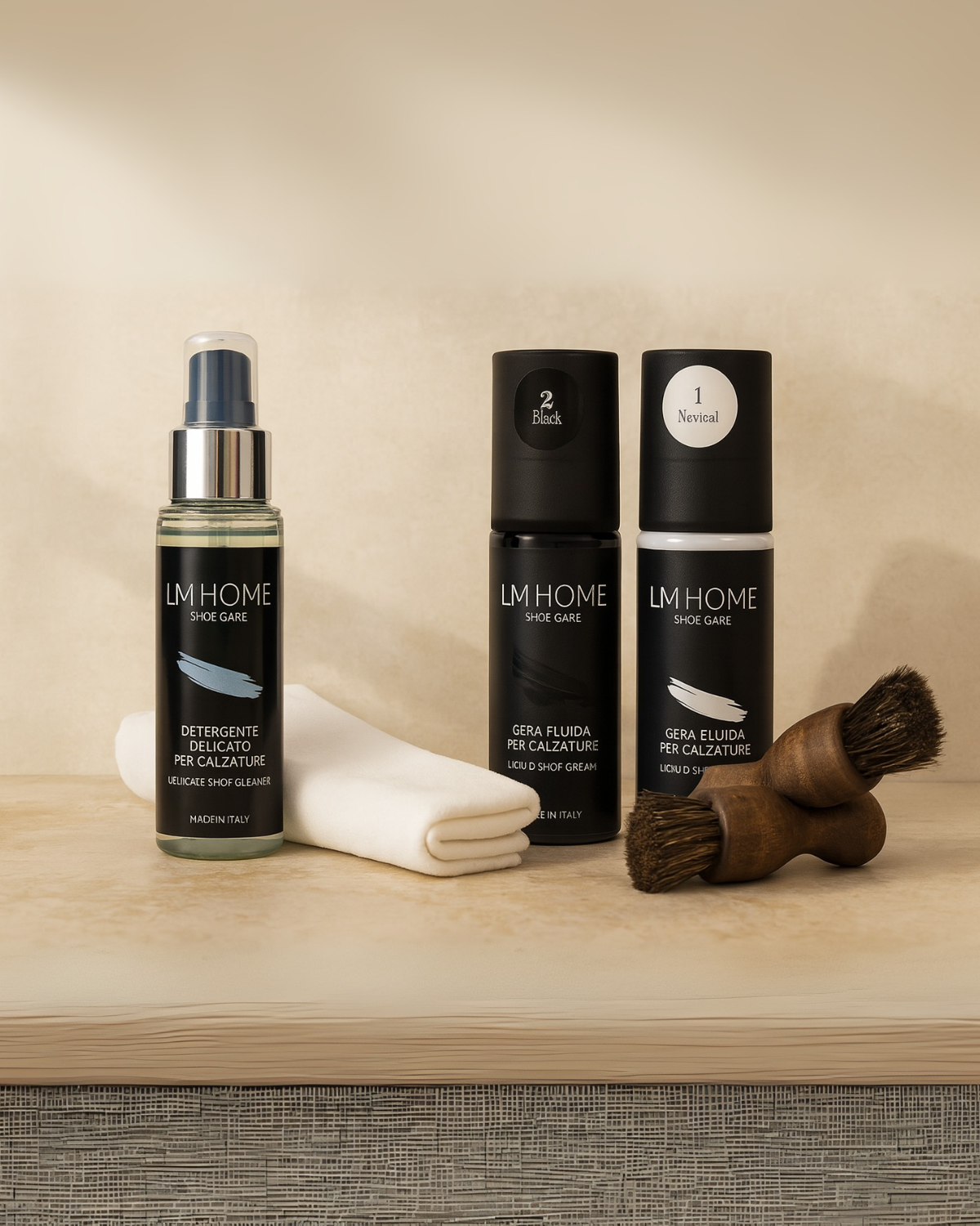 Leather Shoe Care Kit – LM Home® | Selected by Charlotte Luxury