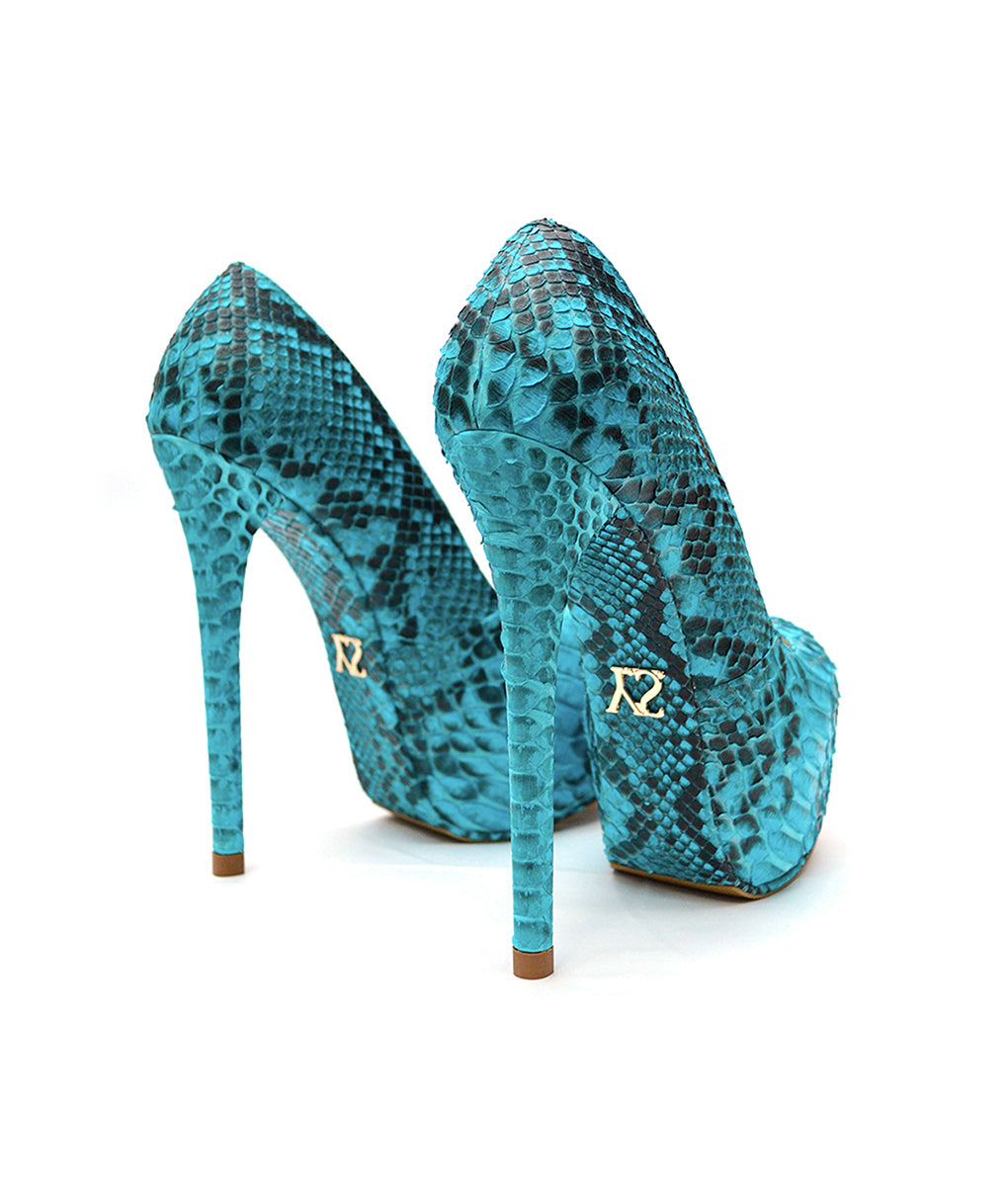 Junna 150 Turquoise Python