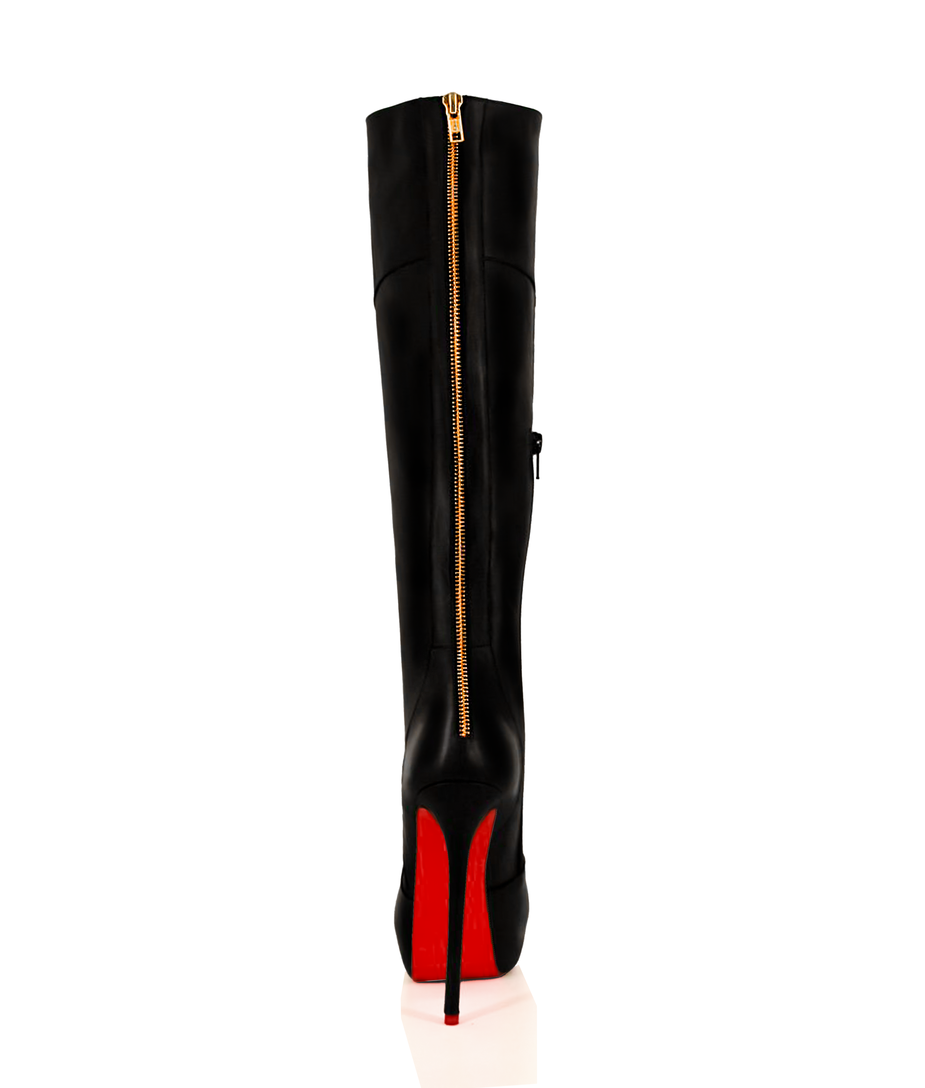 Darika 150 Black · Charlotte Luxury Boots · Luxury High Heel Knee High Boots · Yarose Shulzhenko · Custom Made · Made to measure · Luxury High Heel Tall Boots · Boots