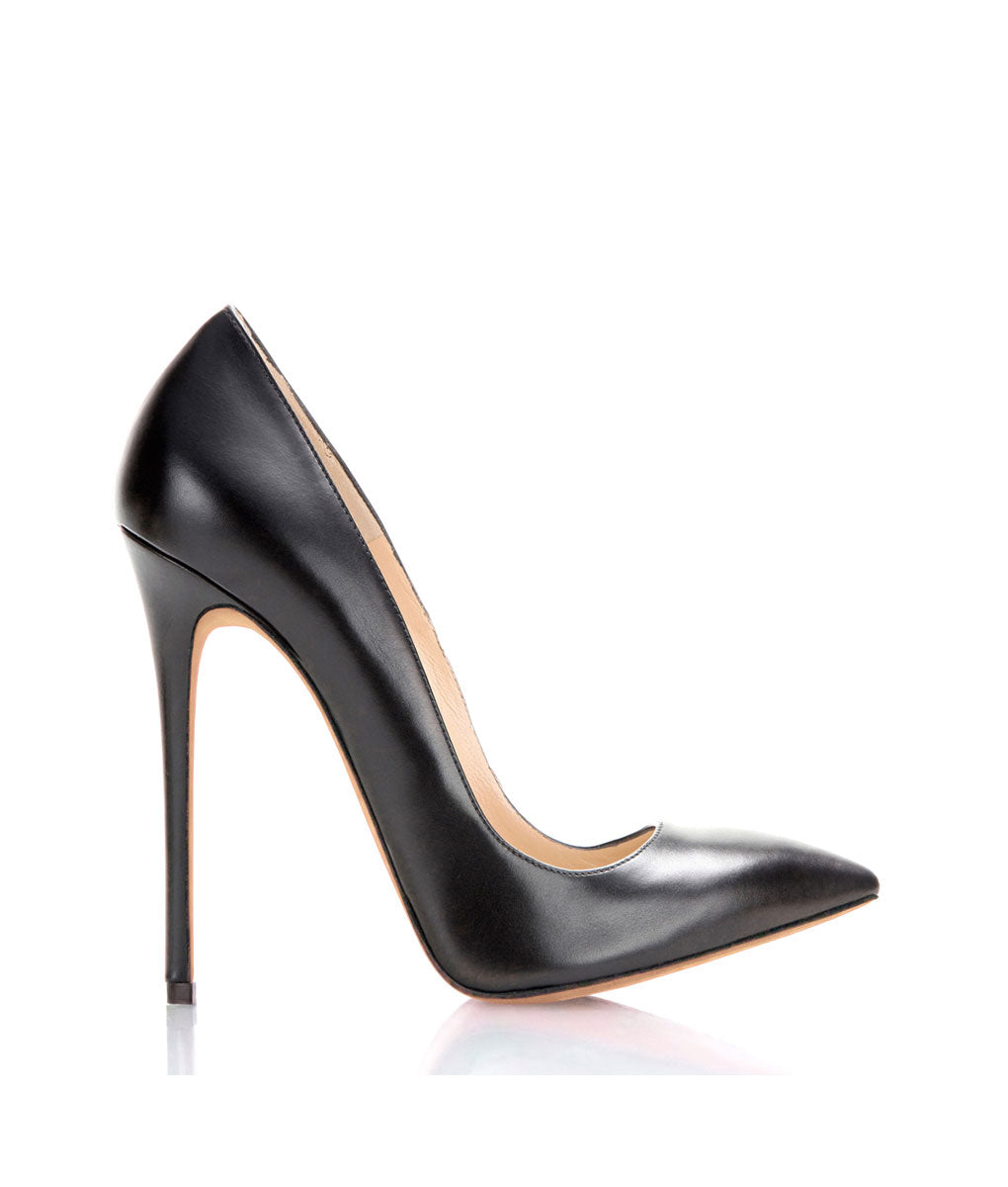 Dakhuva Black · Charlotte Luxury Shoes · Luxury High Heel Pumps · Di Marni - Vicenzo Rossi · Custom made · Made to measure · Luxury Pumps High Heel Shoes · Stiletto Shoes