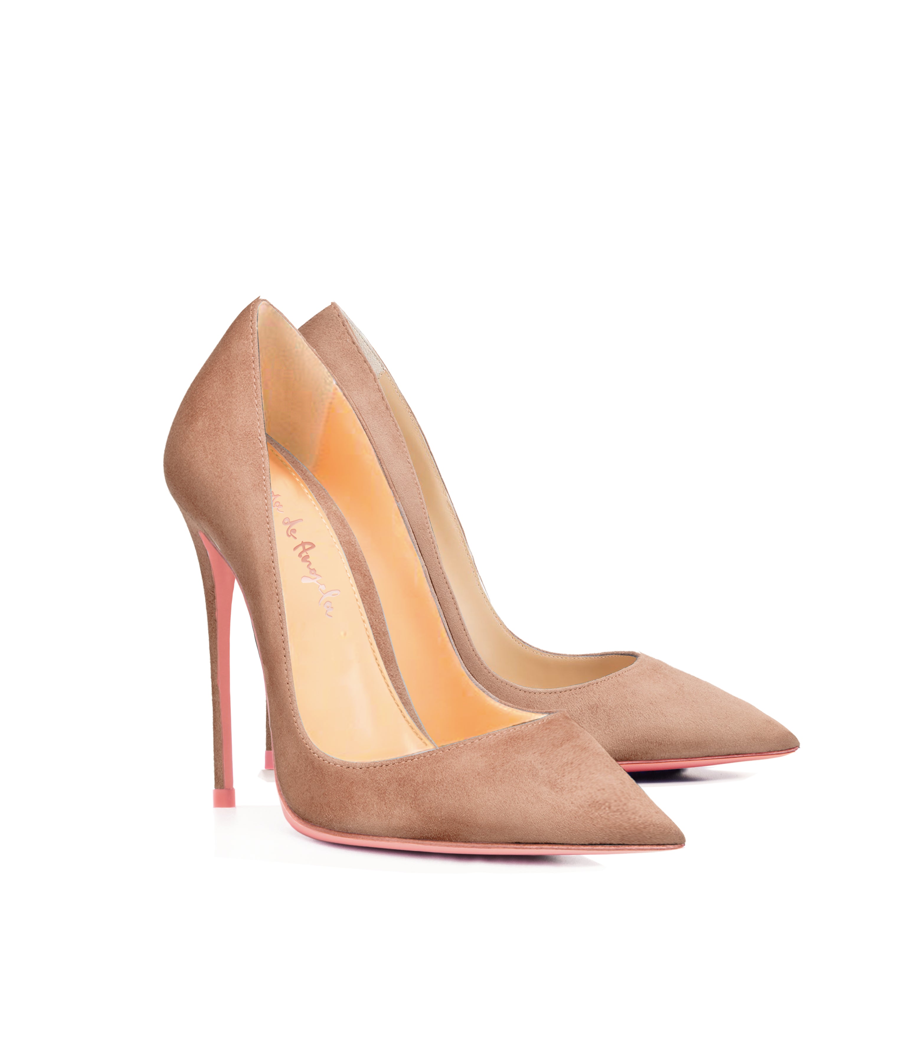 Adhara  Nude  Suede  · Charlotte Luxury High Heels Shoes · Ada de Angela Shoes · High Heels Shoes · Luxury High Heels · Pumps · Stiletto · High Heels Stiletto