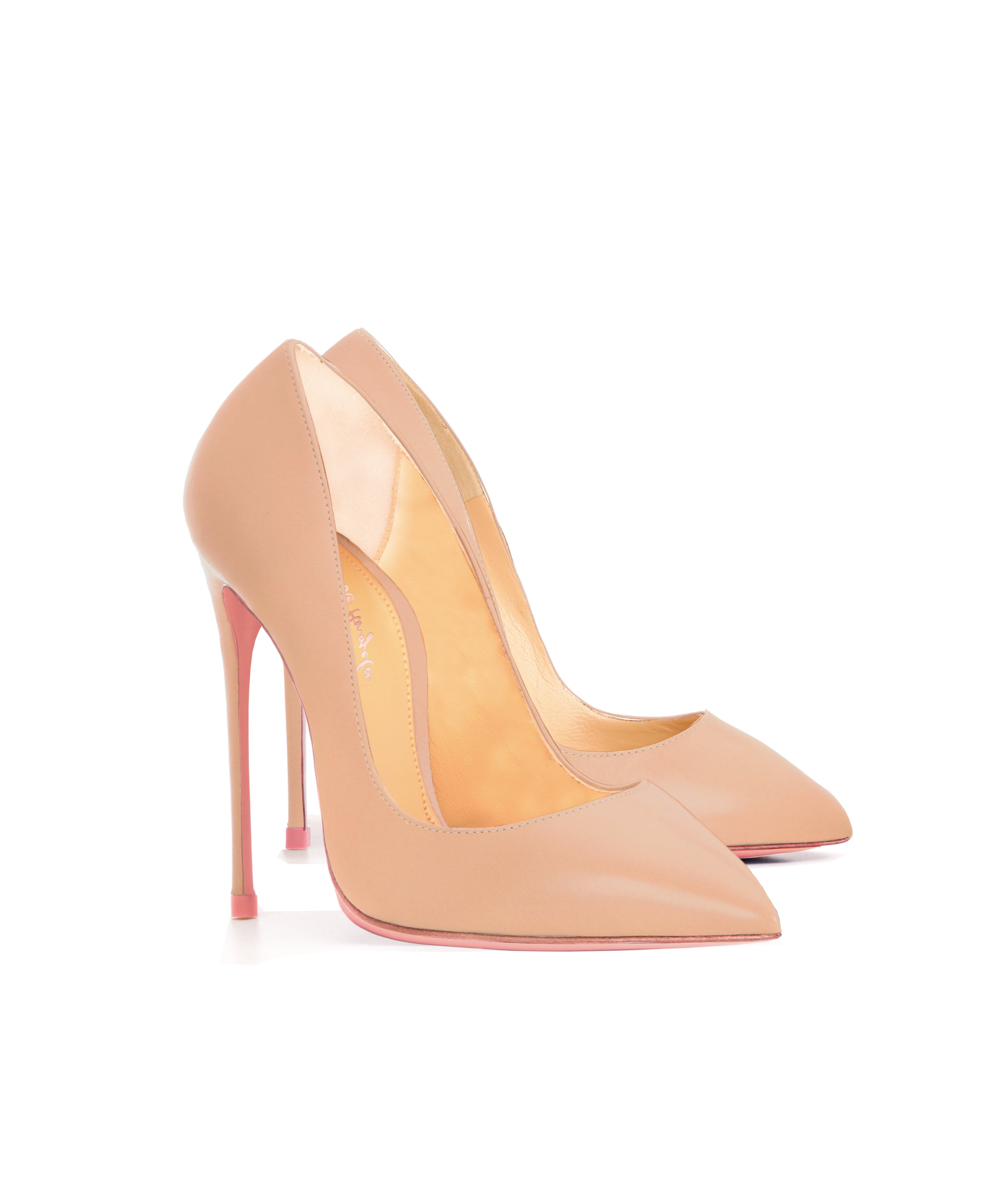 Alhena Nude  · Charlotte Luxury High Heels Shoes · Ada de Angela Shoes · High Heels Shoes · Luxury High Heels · Pumps · Stiletto · High Heels Stiletto