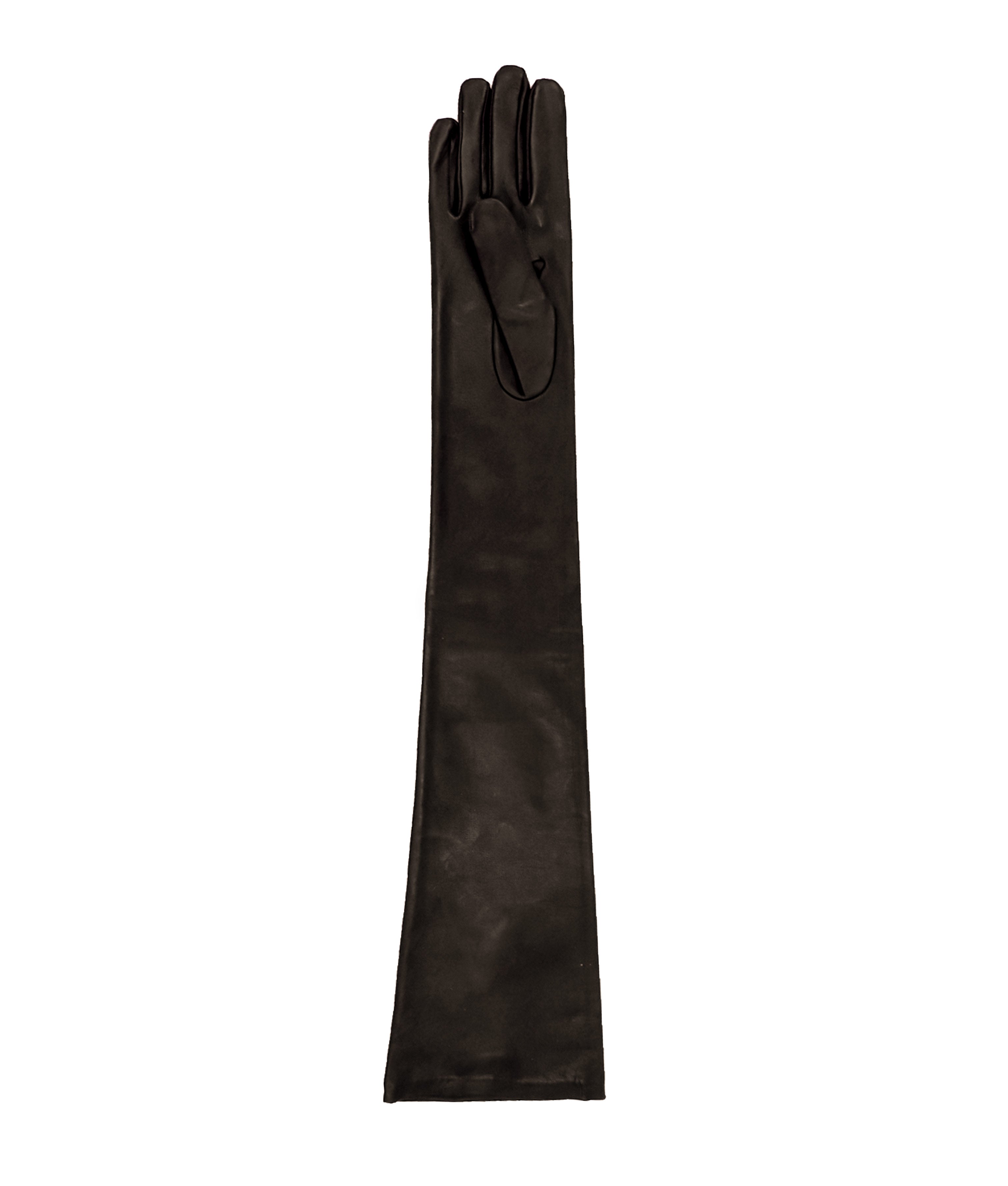 Andin Black · Long Opera Leather Globes · Charlotte-luxury.com · Leather fetish warm length gloves · wedding Gloves · White leather gloves · Bridal Gloves · Made to measure gloves · Custom made gloves · Luxury Gloves