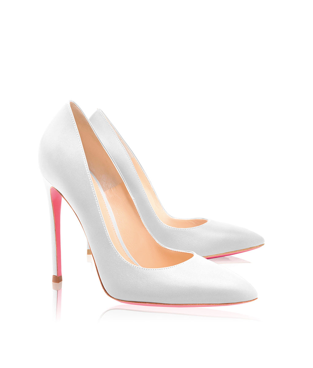 Fulu White  · Charlotte Luxury High Heels Shoes · Ada de Angela Shoes · High Heels Shoes · Luxury High Heels · Pumps · Stiletto · High Heels Stiletto