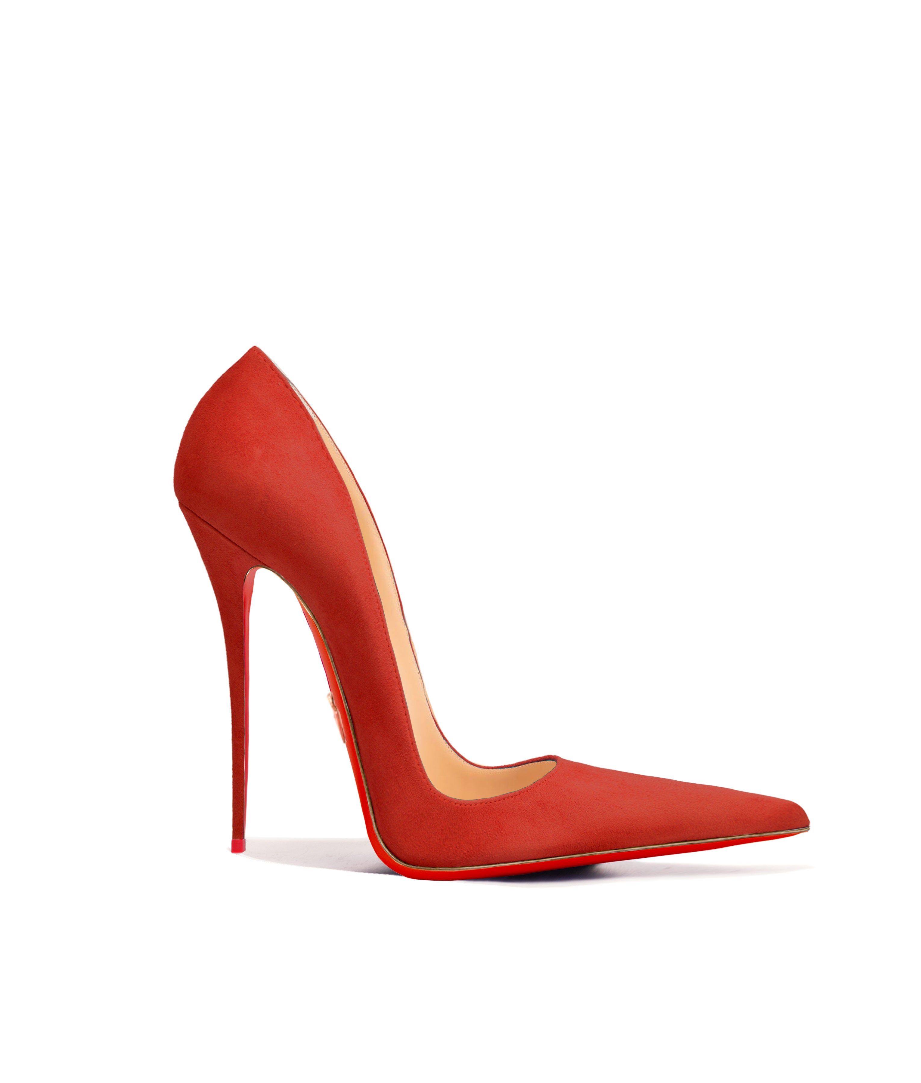 Kauss Red Suede · Charlotte Luxury High Heels Shoes · Ada de Angela Shoes · High Heels Shoes · Luxury High Heels · Pumps · Stiletto · High Heels Stiletto