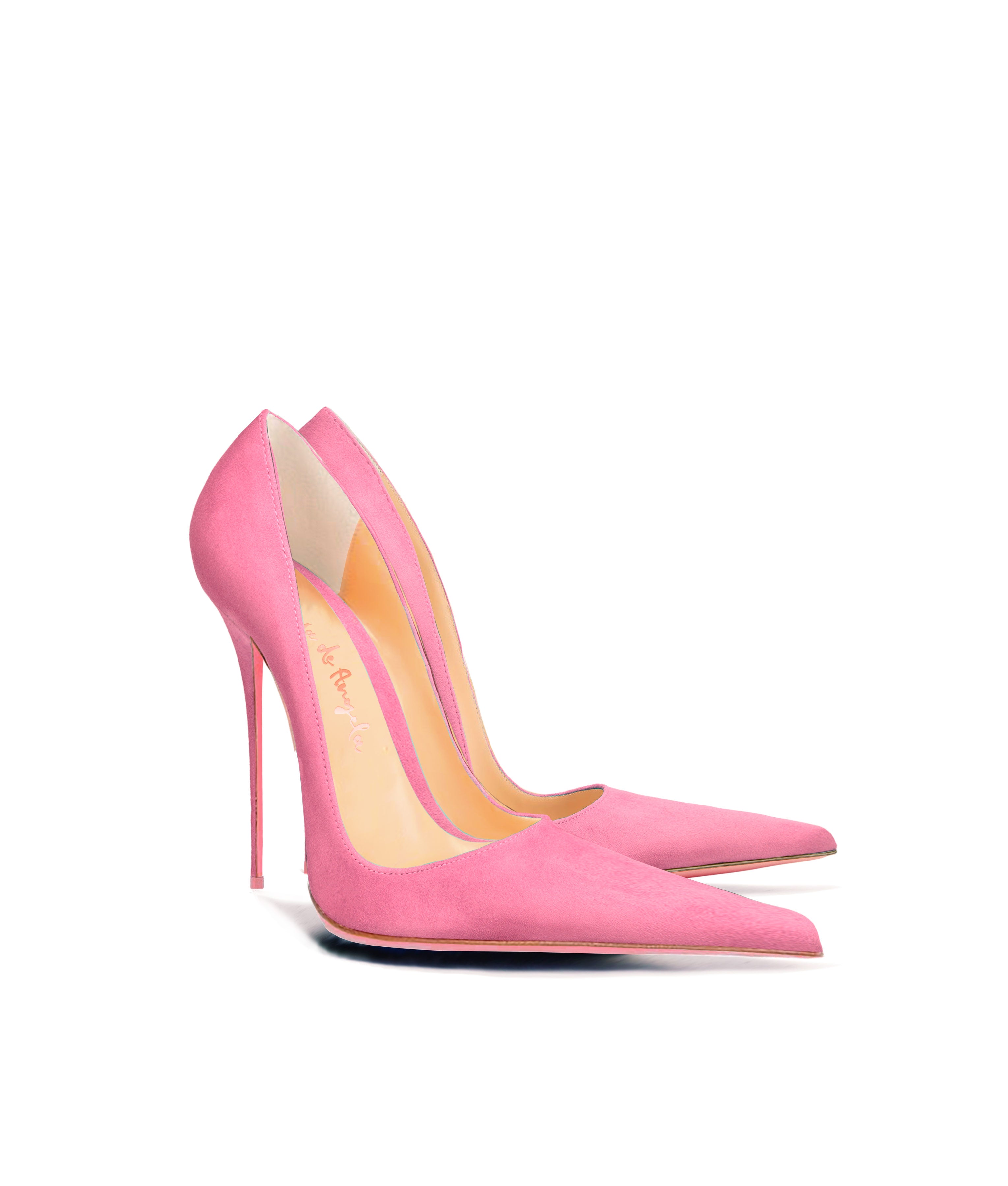 Kauss Pink Suede · Charlotte Luxury High Heels Shoes · Ada de Angela Shoes · High Heels Shoes · Luxury High Heels · Pumps · Stiletto · High Heels Stiletto