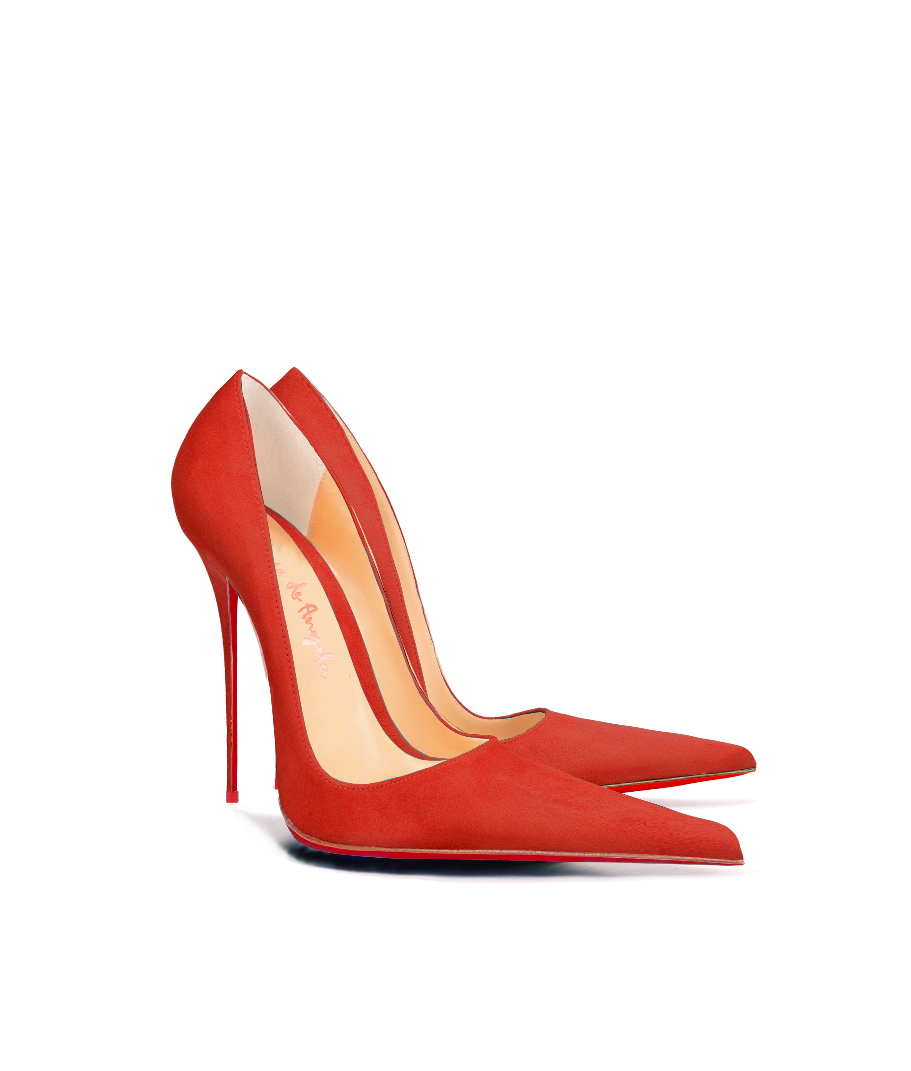 Kauss Red Suede · Charlotte Luxury High Heels Shoes · Ada de Angela Shoes · High Heels Shoes · Luxury High Heels · Pumps · Stiletto · High Heels Stiletto