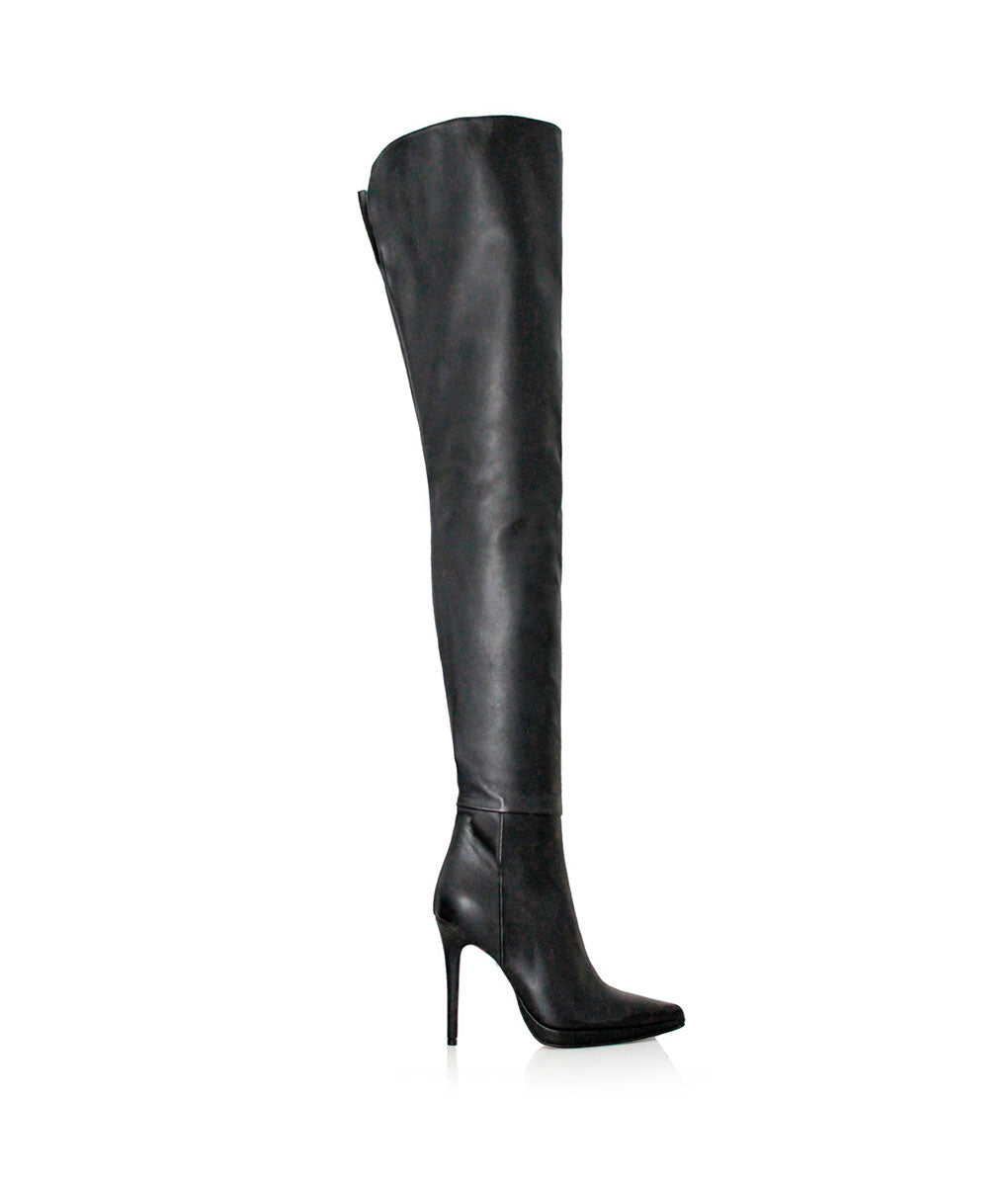 Titelo Black · Charlotte Luxury Boots · Luxury High Heel Thigh high Boots · Gio Hel · Custom Made · Made to measure · Luxury High Heel Thigh High Boots · Boots